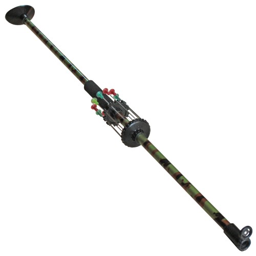 Preview: Fox outdoor blowpipe colorful with with visor and arrows 76 cm
